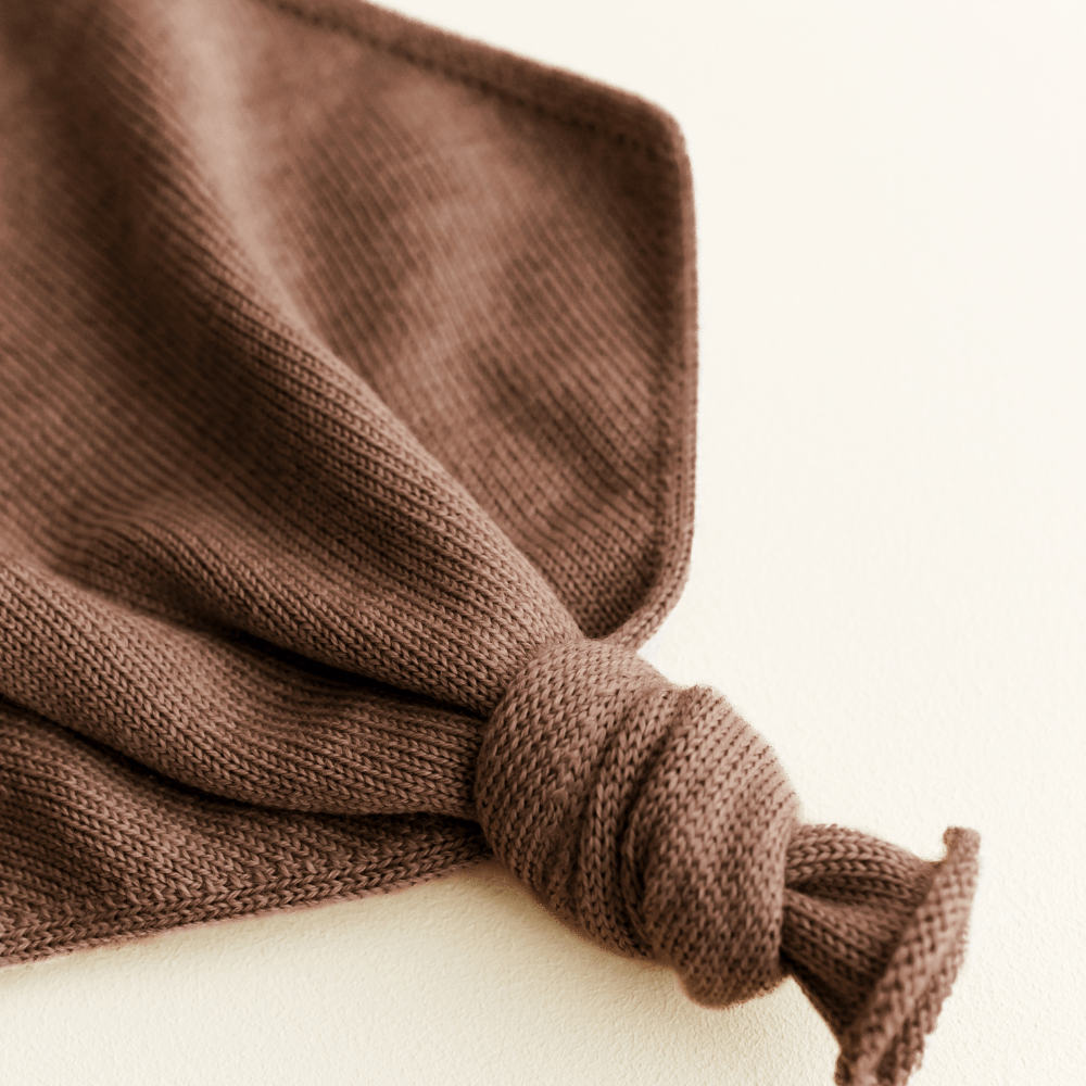 Hvid Schmusetuch "Teddy Tokki" - Little Baby Pocket