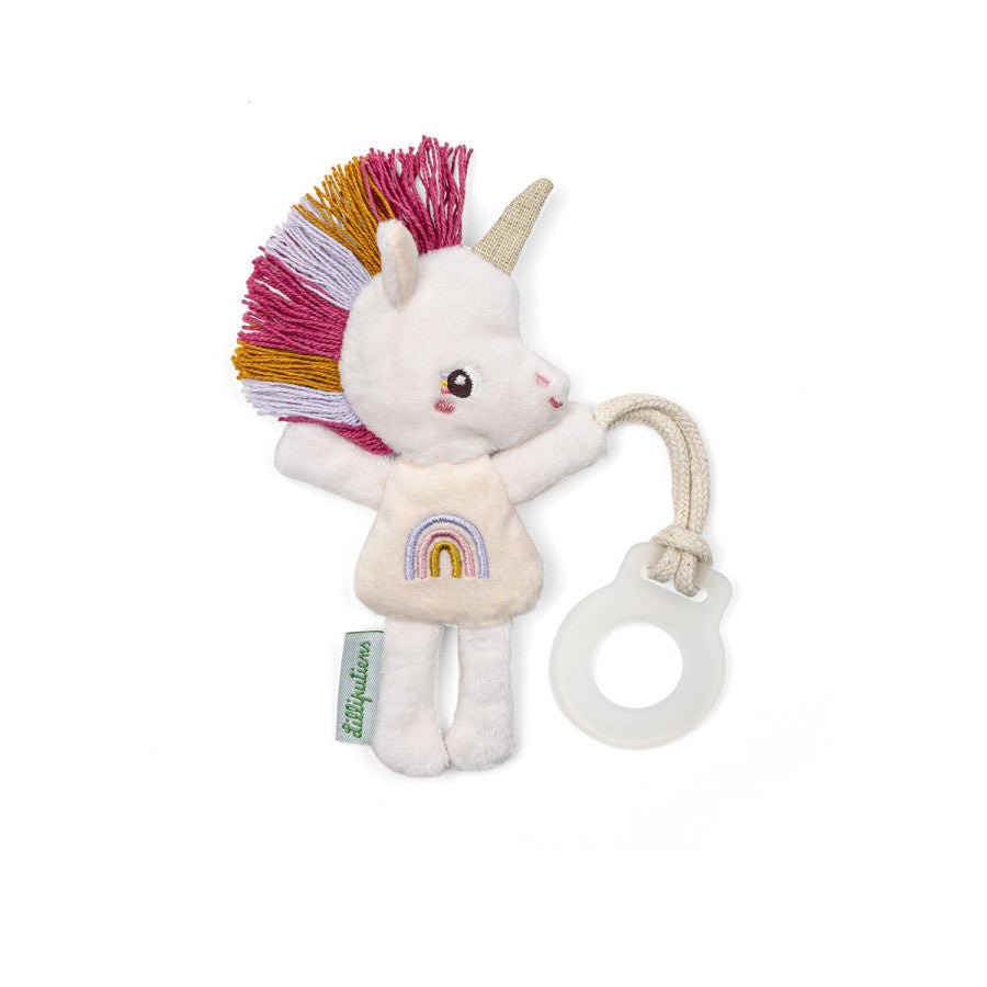 Lilliputiens - Schnuleranhänger - Mini Freund der Nacht Lena das Einhorn