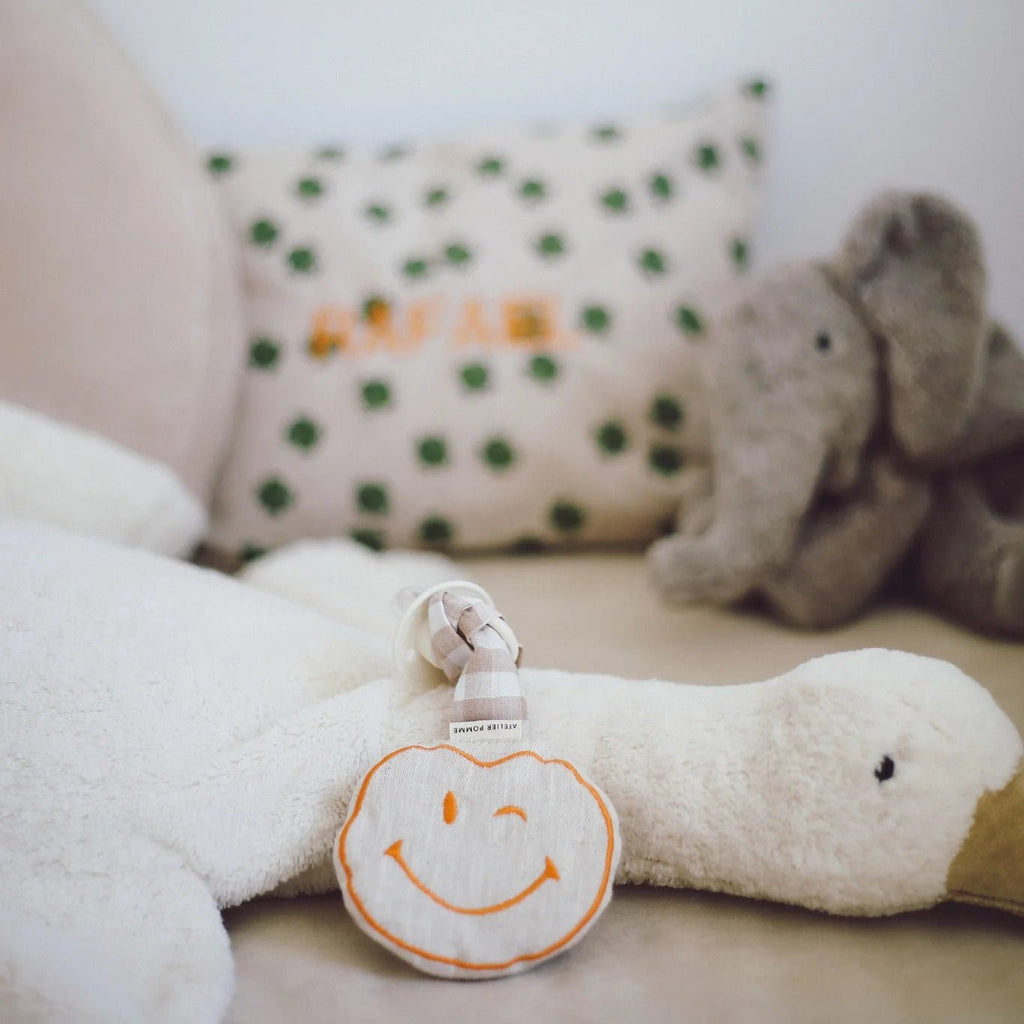 Atelier Pomme - Schnulleranhänger POMME "Lovely Linen"