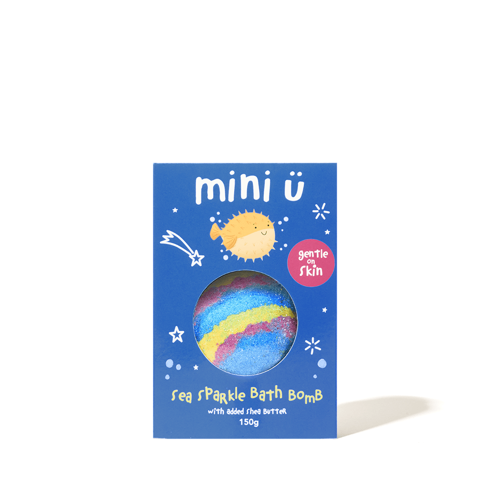 Sea Sparkle Badekugel – Bunte, Glitzernde Badekugel für Kinder - Little Baby Pocket