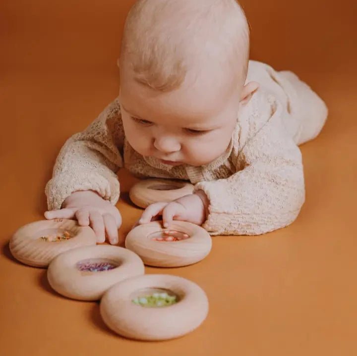 Sensorik Donut - Eggplants - Little Baby Pocket