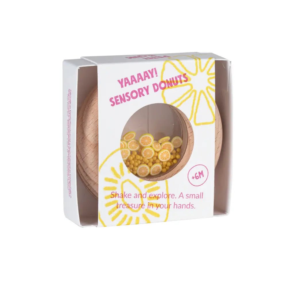 Sensorik Donut - Lemons - Little Baby Pocket