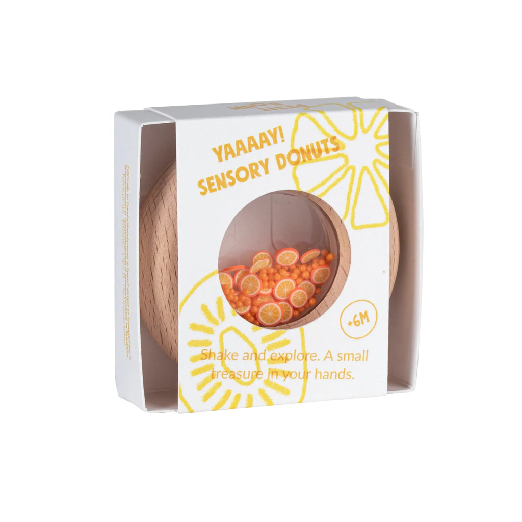 Sensorik Donut - Oranges - Little Baby Pocket