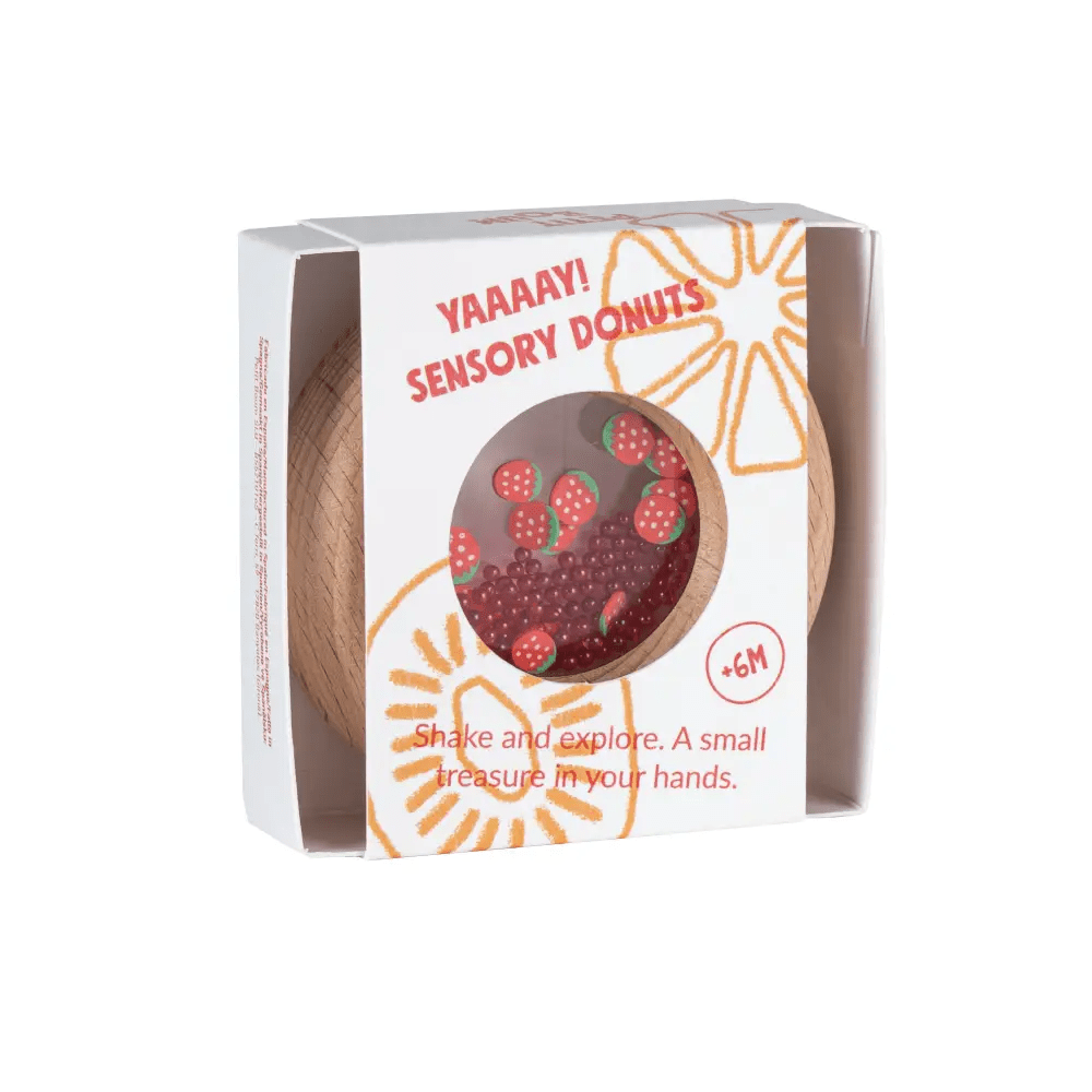 Sensorik Donut - Strawberries - Little Baby Pocket