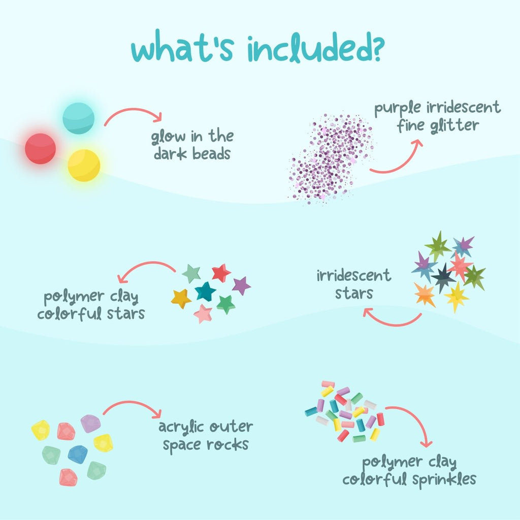 Sensorik Spielset Fun Fillers Space - Little Baby Pocket