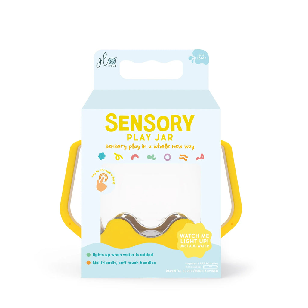 Sensorisches Spielgefäß Gelb - Little Baby Pocket