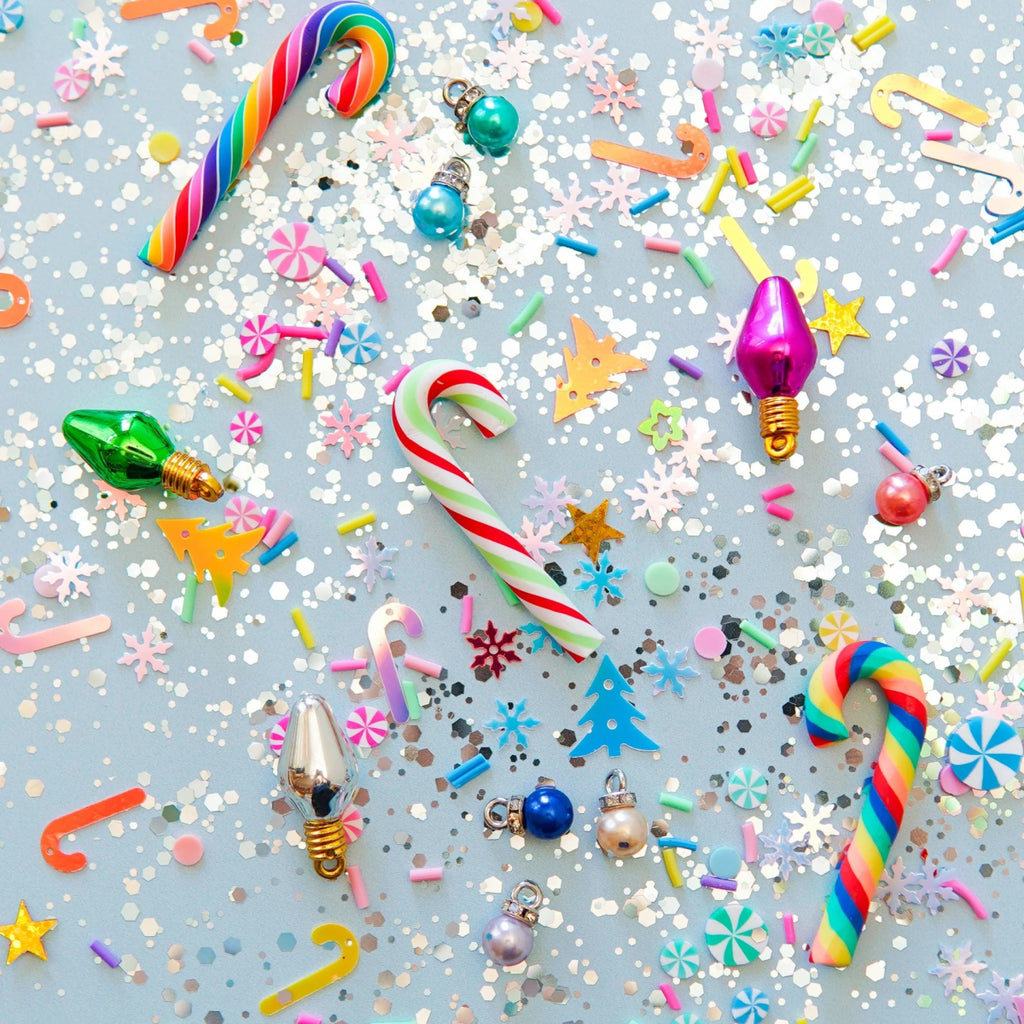 Sensorisches Spielzeug Winter DIY - Set – Leuchtendes Spielgefäß - Little Baby Pocket