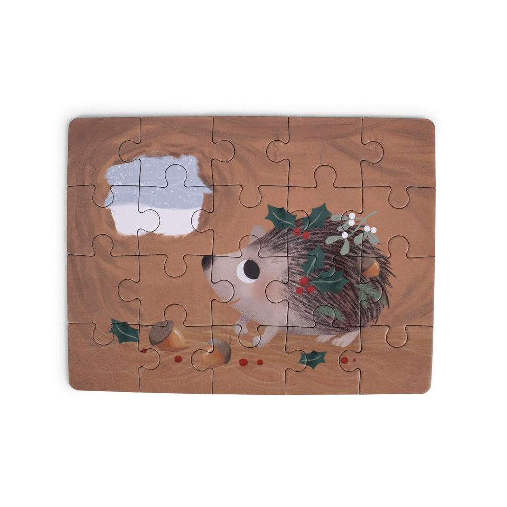 Set mit 4 Puzzles "Wonderful Winter" - Little Baby Pocket