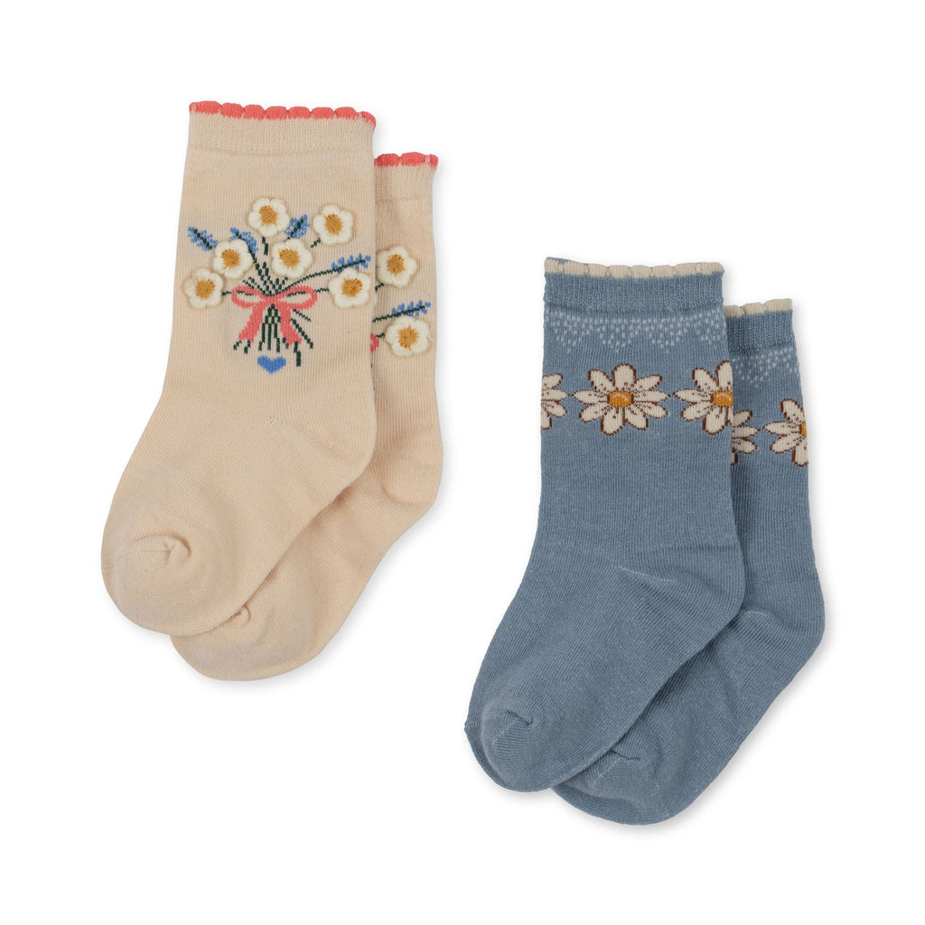 Socken "Daisy/Mix" 2 Pack - Little Baby Pocket