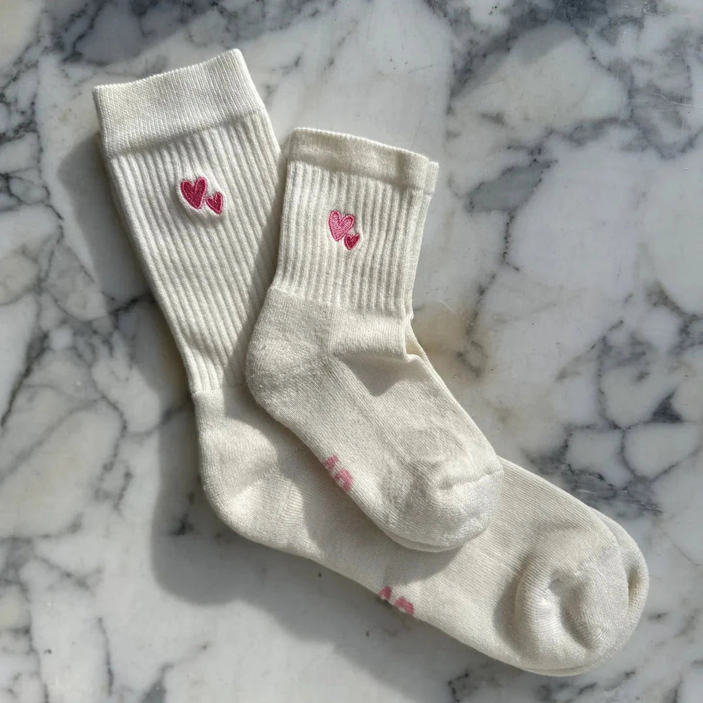 Socken "Heart" Mini Peony - Little Baby Pocket