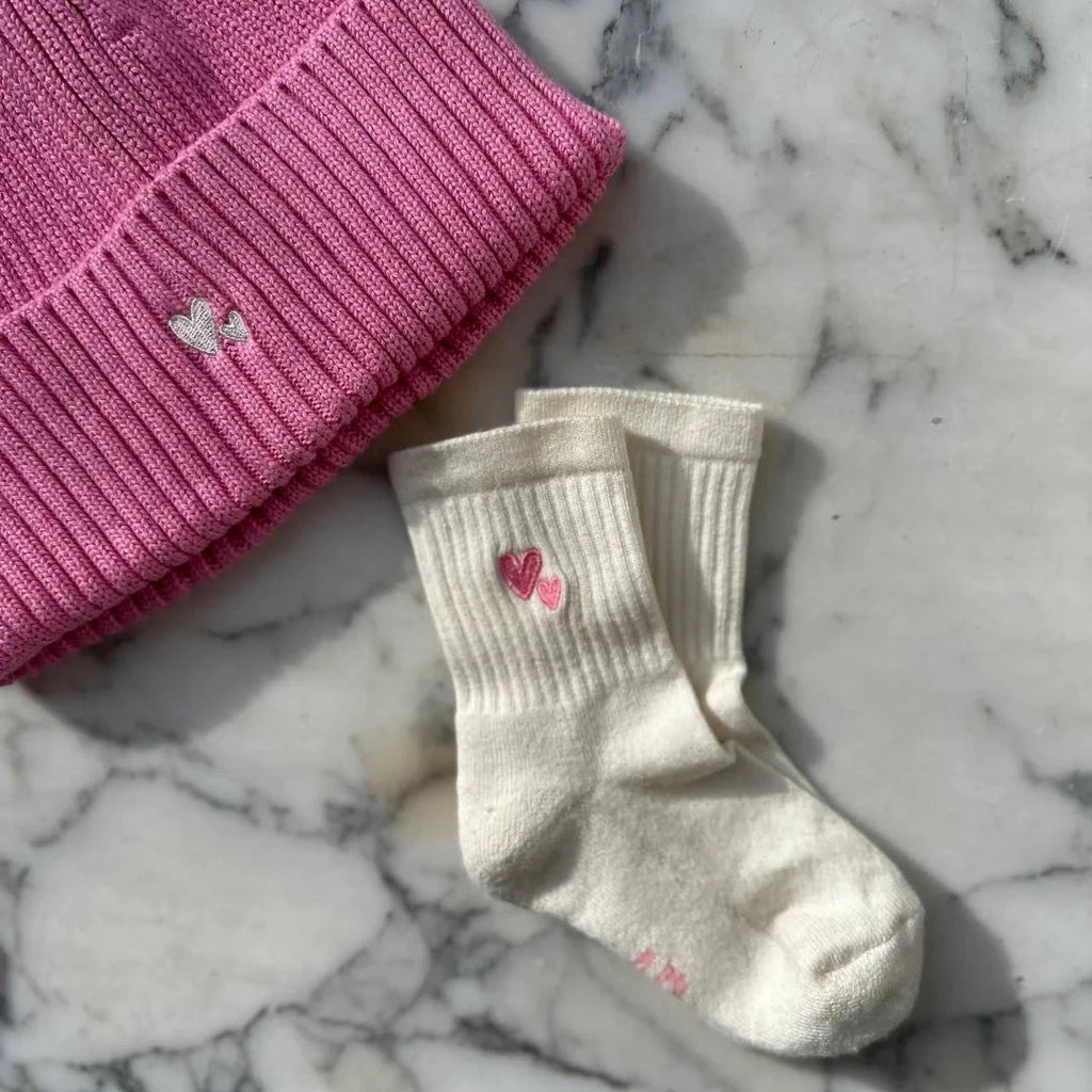 Socken "Heart" Mini Peony - Little Baby Pocket