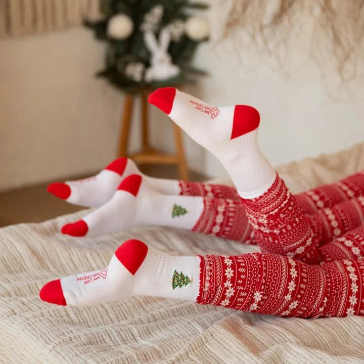 Socken "Weihnachtsbaum" - Little Baby Pocket