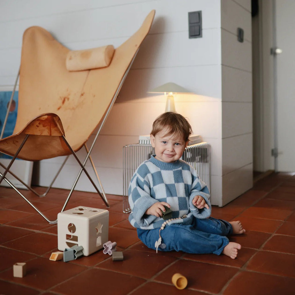 mushie - Sortierbox "Shape Sorting Box"