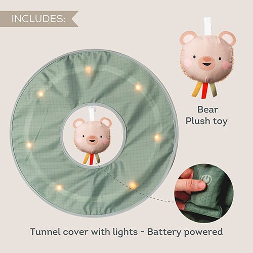 Spiel - & Krabbeltunnel Glow & Go - Little Baby Pocket