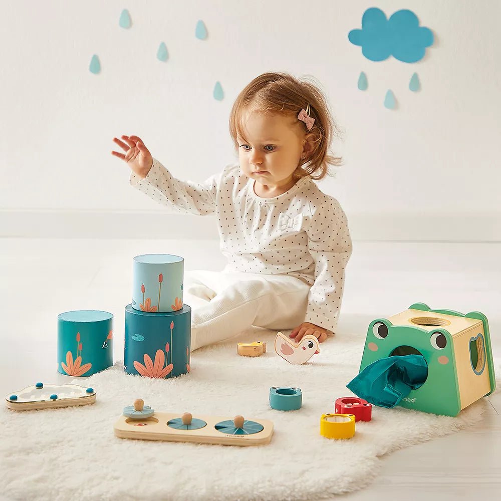 Spielbox für Babys ab 12 Monaten Sinnesstimulierendes Set - Little Baby Pocket