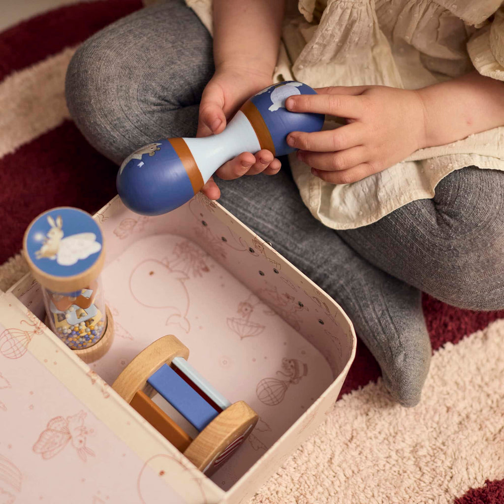Filibabba - Spielkoffer – Mein erstes Sensorikspielzeug aus Holz