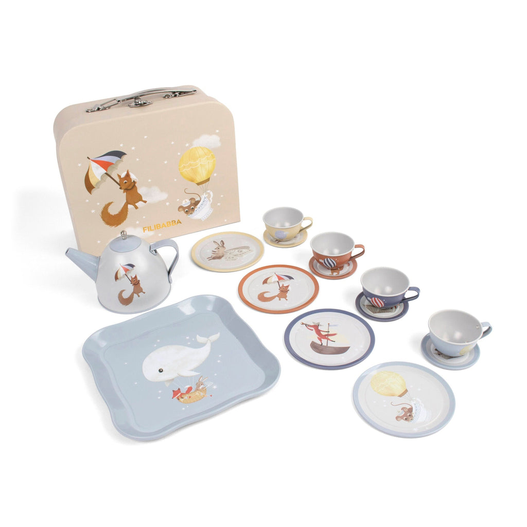 Filibabba - Spielkoffer - Tee - Set für 4