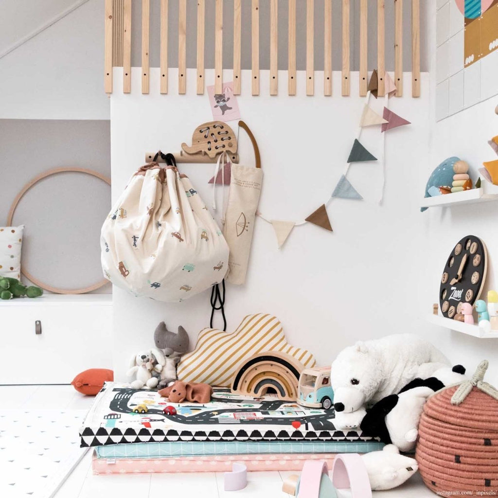 Spielmatte/Spielzeugsack Bag Big Cars – 2 - in - 1 Organizer - Little Baby Pocket