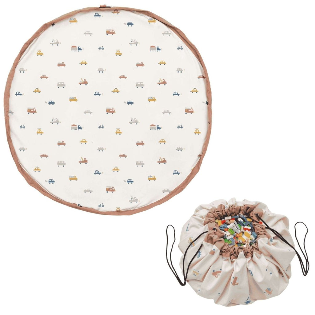 Spielmatte/Spielzeugsack Bag Big Cars – 2 - in - 1 Organizer - Little Baby Pocket