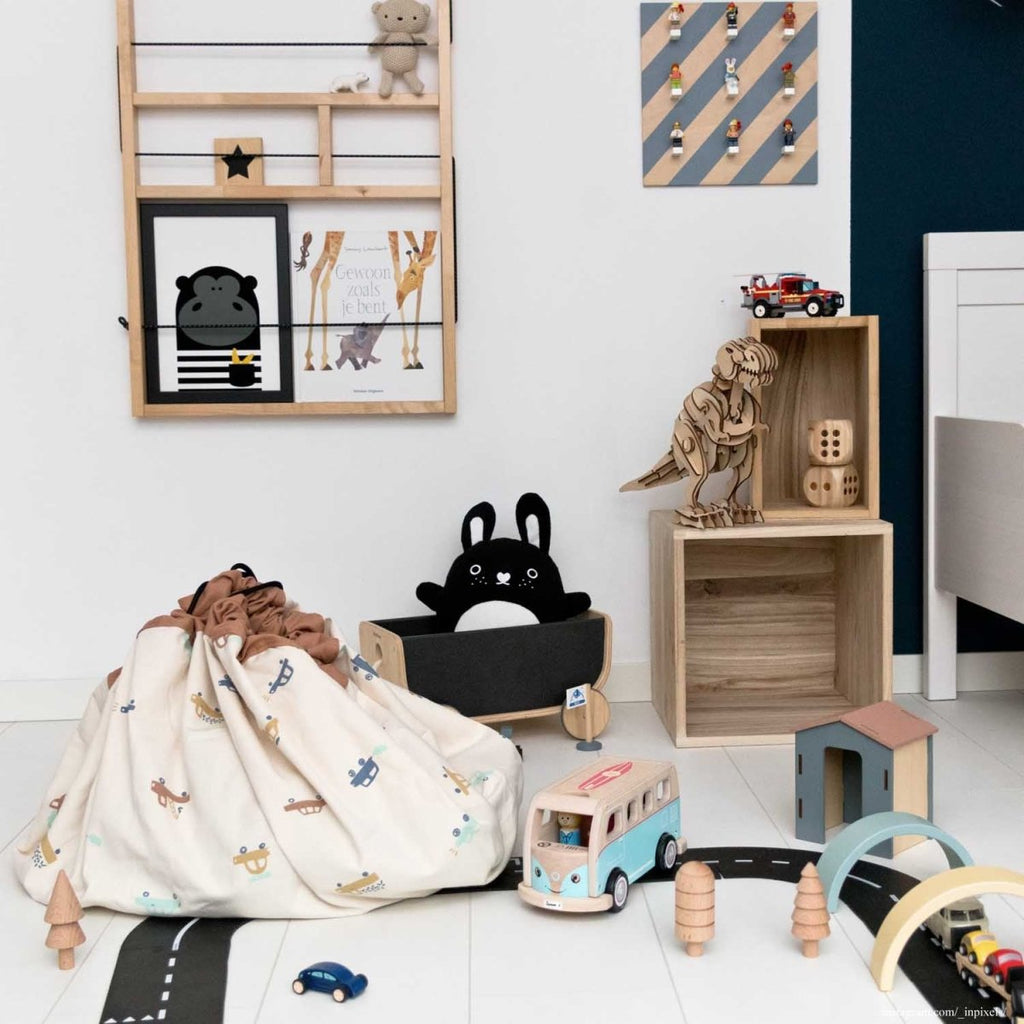 Spielmatte/Spielzeugsack Bag Big Cars – 2 - in - 1 Organizer - Little Baby Pocket