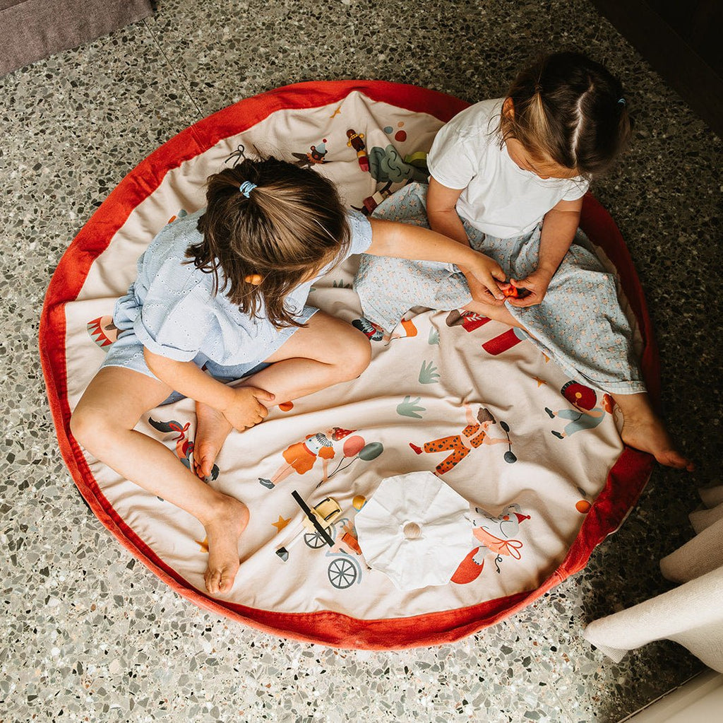 Spielmatte/Spielzeugsack Circus – 2 - in - 1 Organizer - Little Baby Pocket