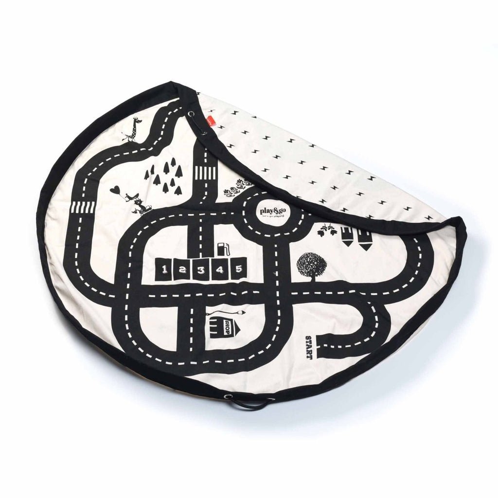 Spielmatte/Spielzeugsack Roadmap – 2 - in - 1 Organizer - Little Baby Pocket