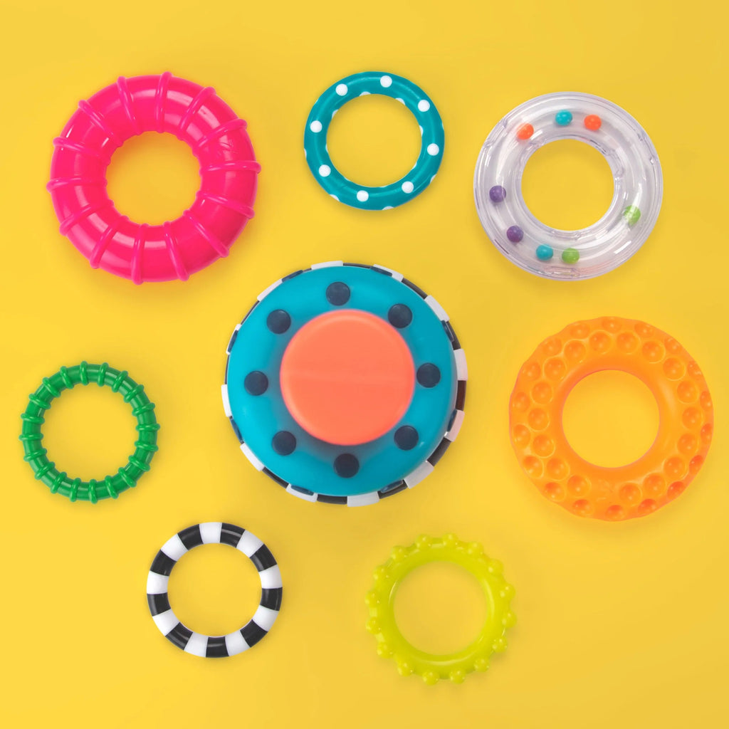 Sassy - STEM - Spielzeug: Turm aus Scheiben - Stapelspielzeug