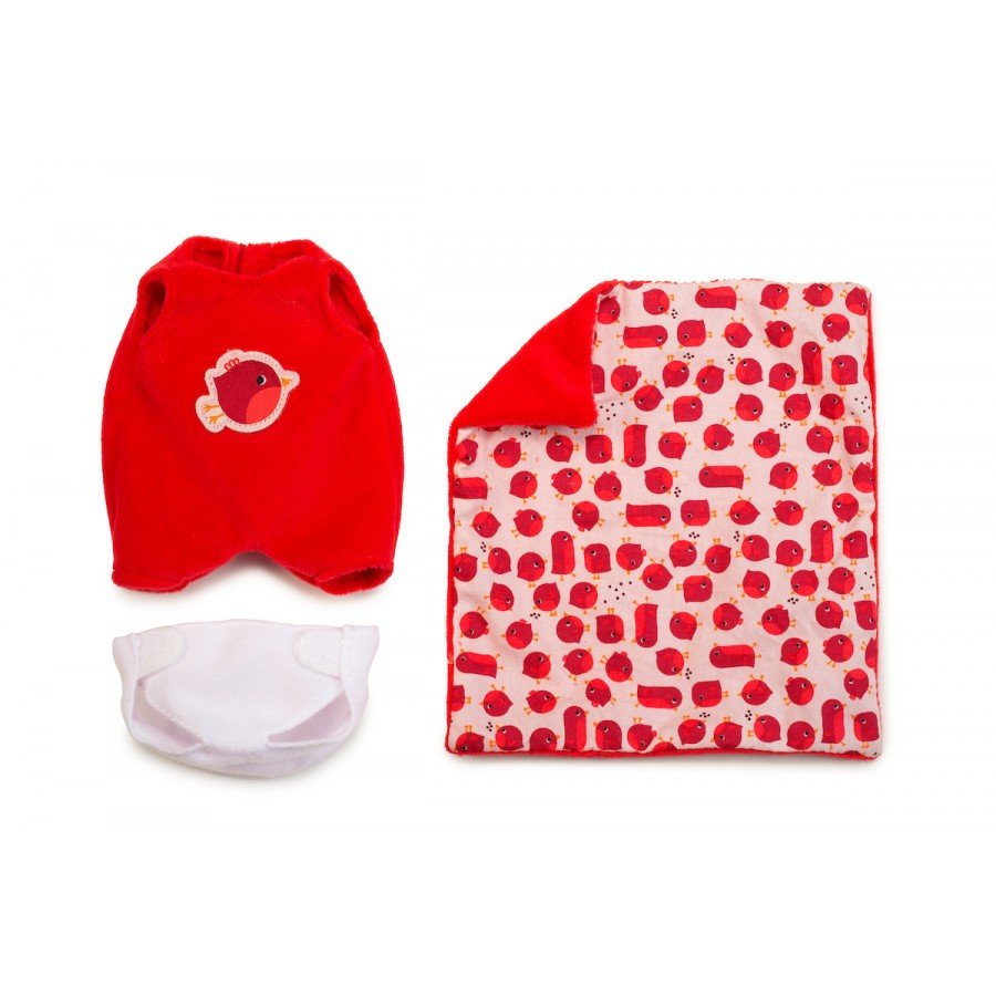 Stoffpuppe "Baby Agathe" - Little Baby Pocket
