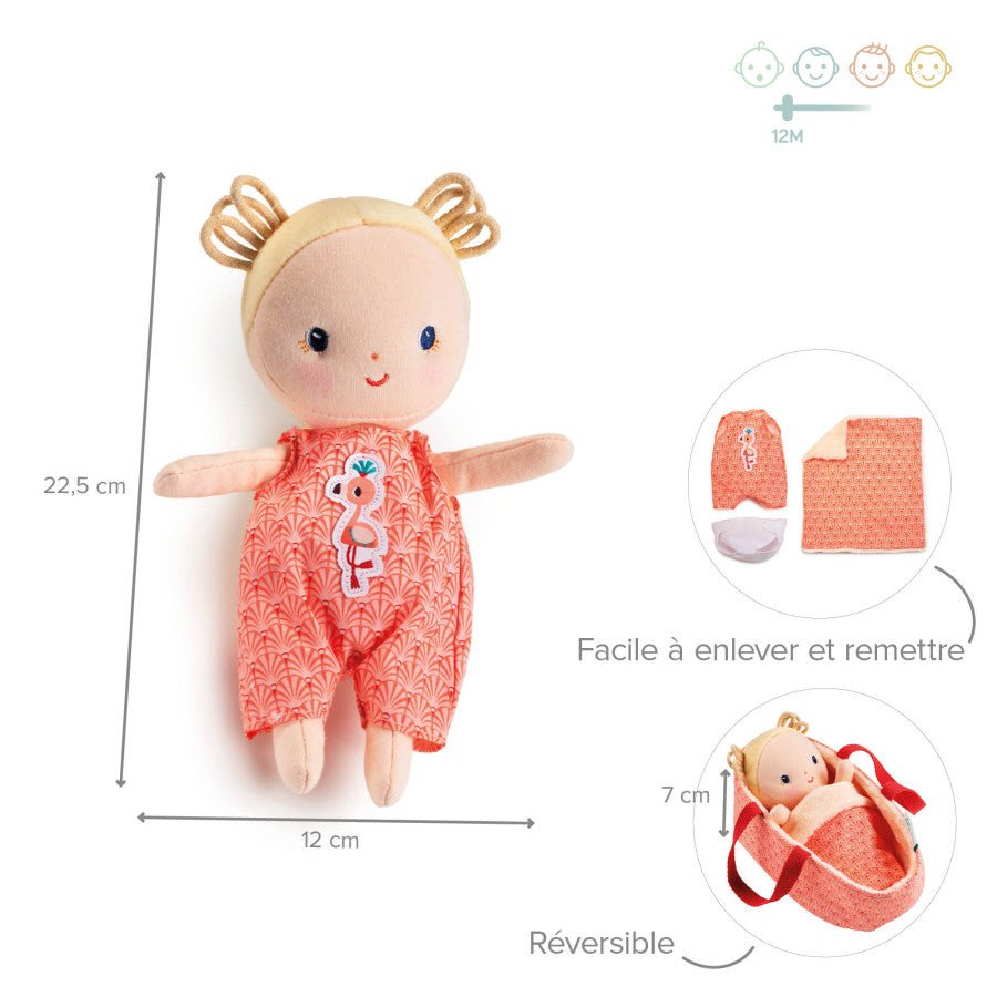 Stoffpuppe "Baby Anaïs" - Little Baby Pocket