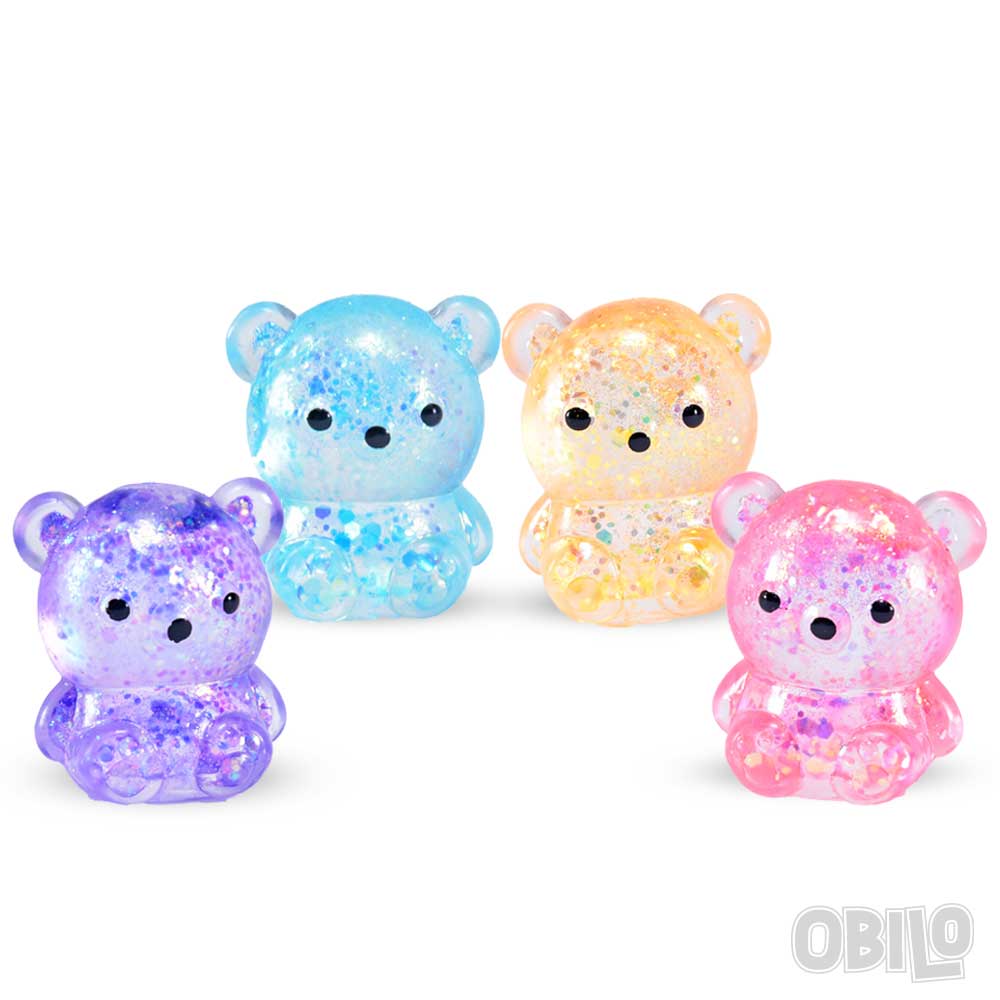 OBILO - Sugar Glitter Bärchen, 6 cm
