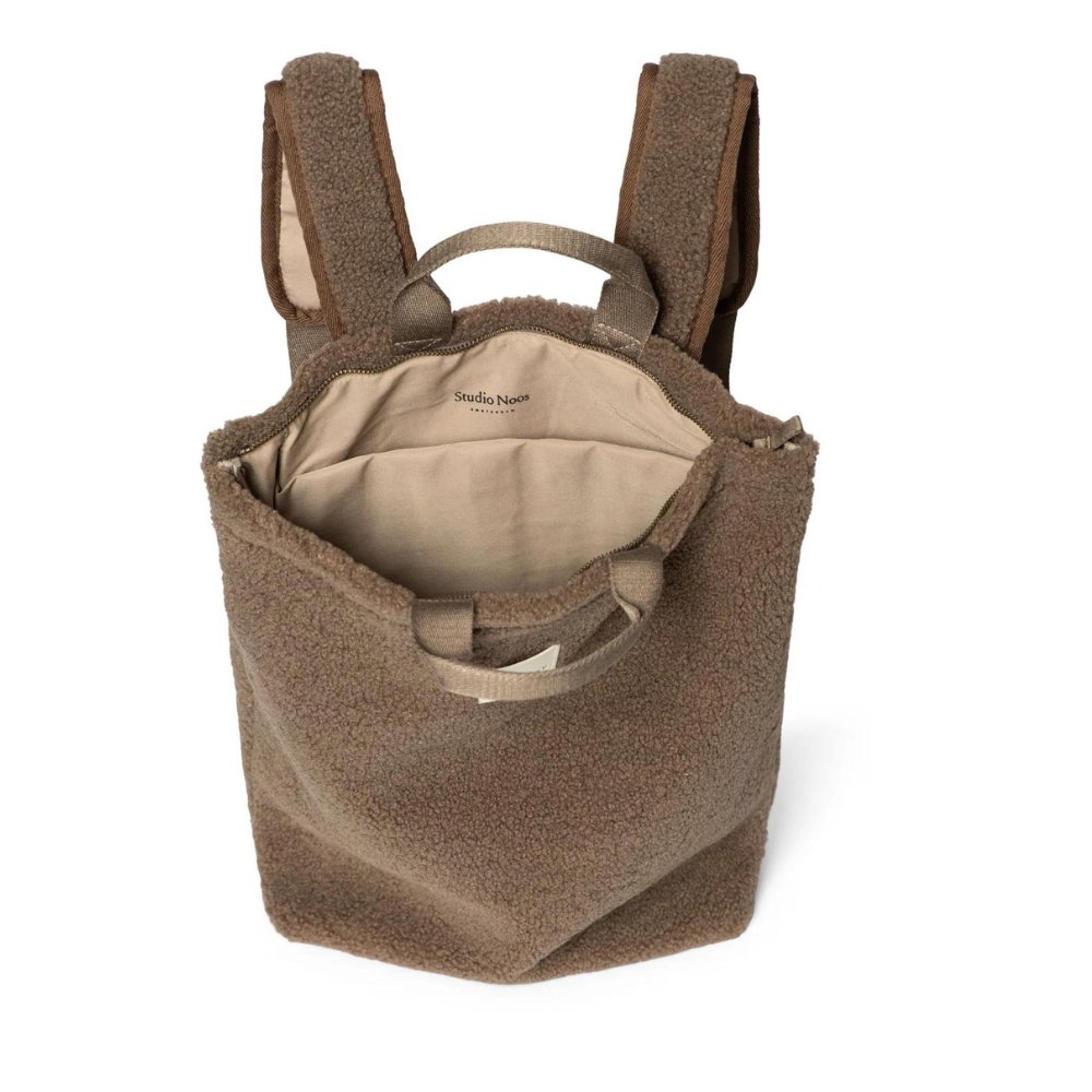 Teddy Rucksack Brown - Little Baby Pocket