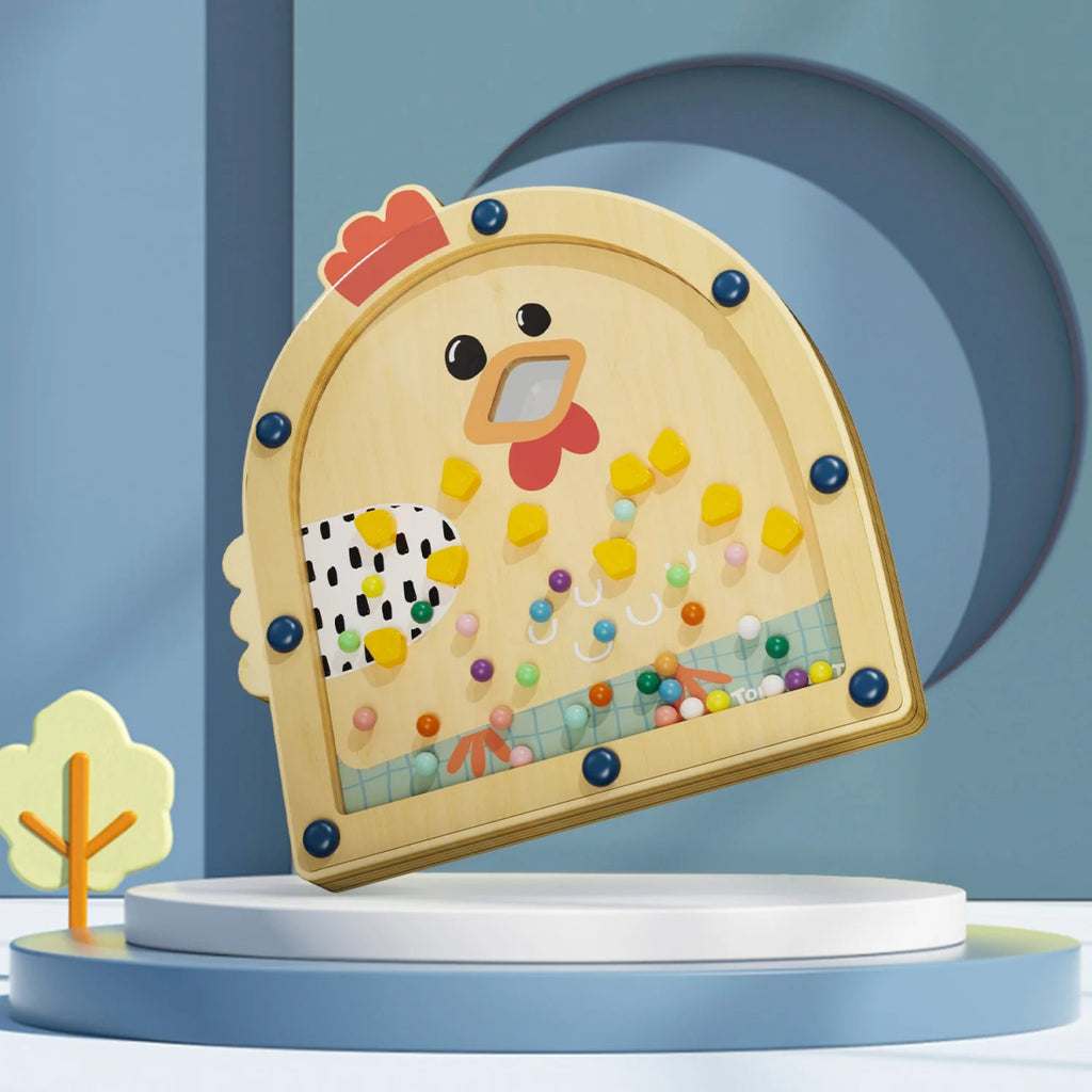 Topbright Motorikspielzeug „Fütter das Huhn“ ab 3 Jahren - Little Baby Pocket