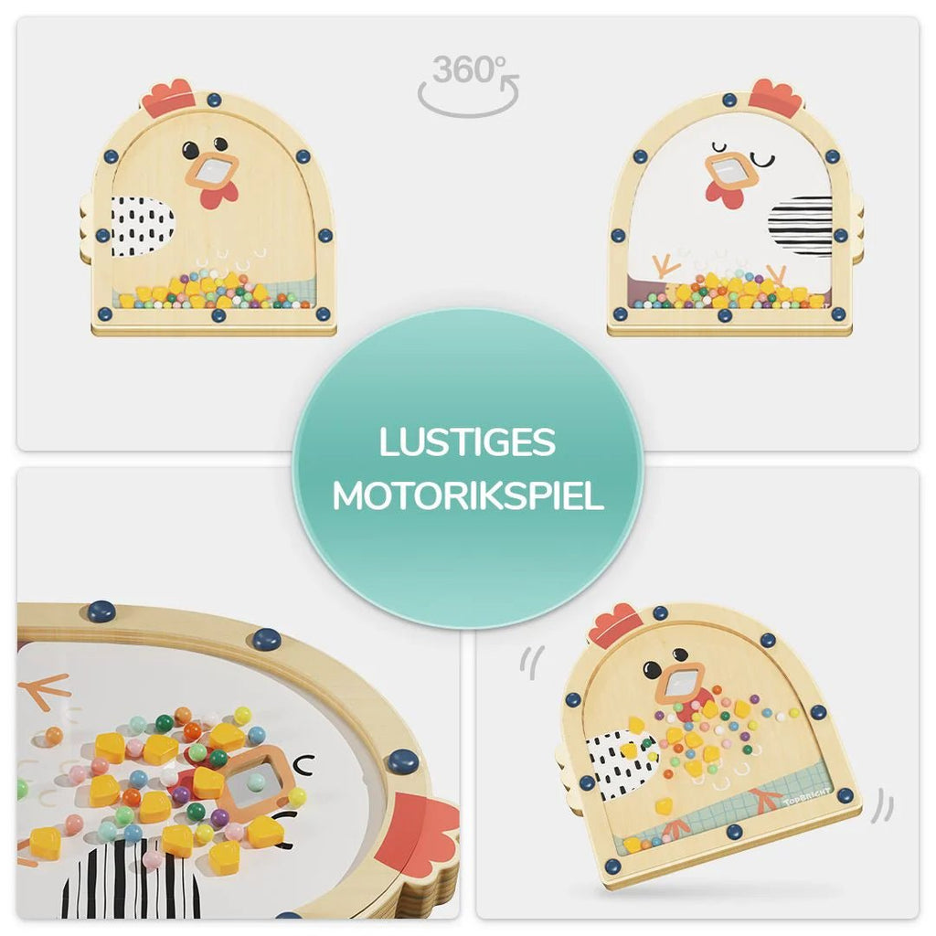 Topbright Motorikspielzeug „Fütter das Huhn“ ab 3 Jahren - Little Baby Pocket