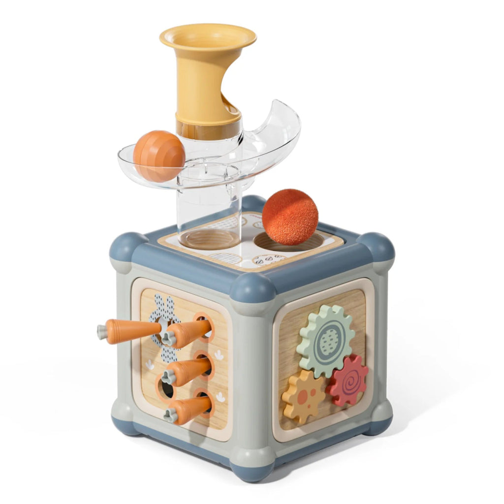 Topbright Motorikwürfel ab 1 Jahr – 10 - in - 1 Montessori Spielzeug - Little Baby Pocket