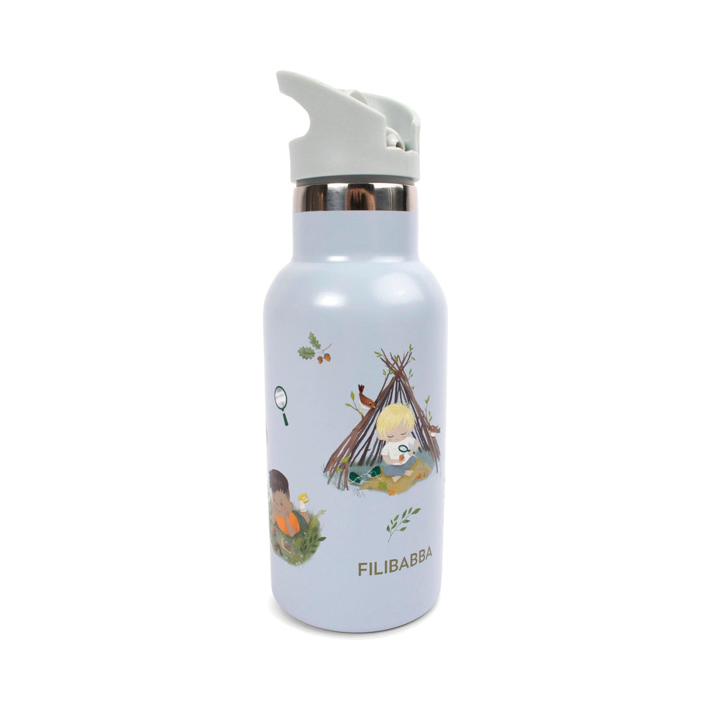 Trinkflasche aus rostfreiem Edelstahl - Tiny Exploreres - Little Baby Pocket