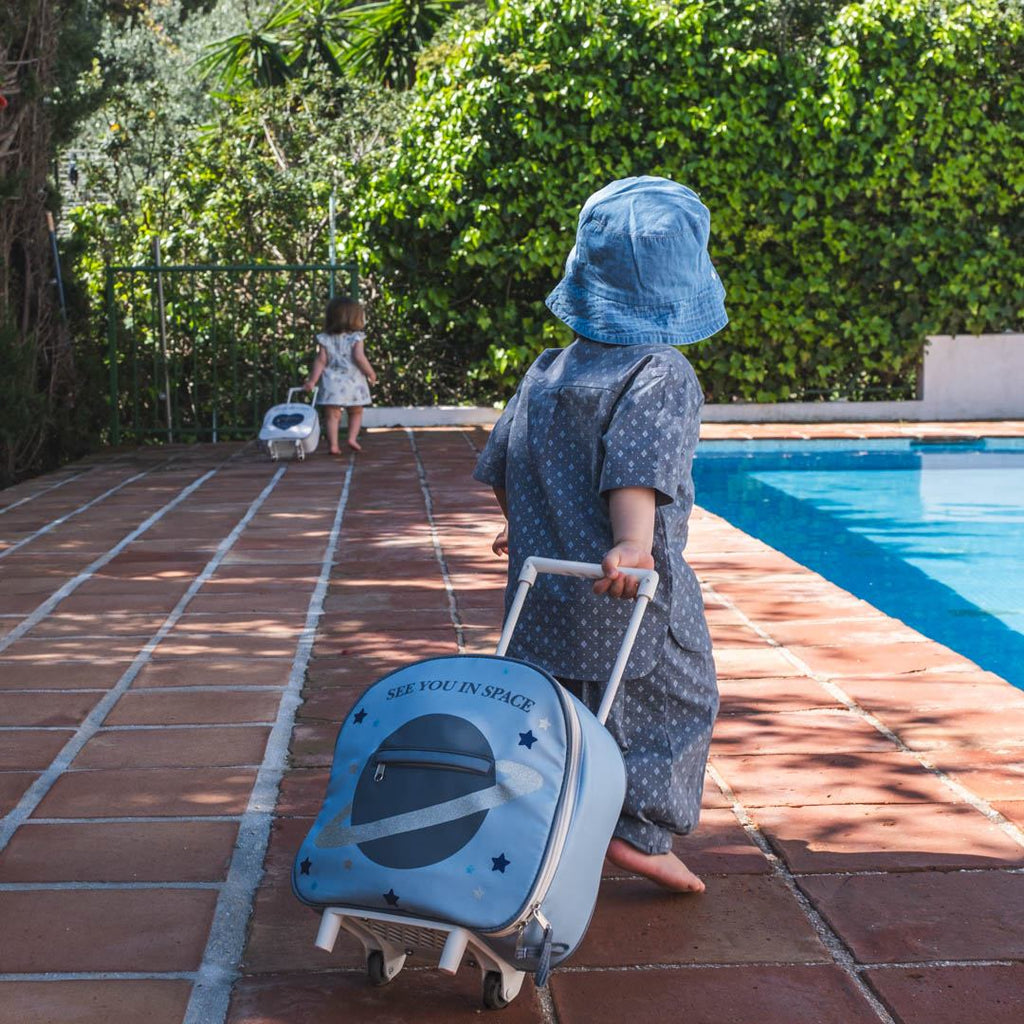 Trolley "Tris Blue" - Little Baby Pocket