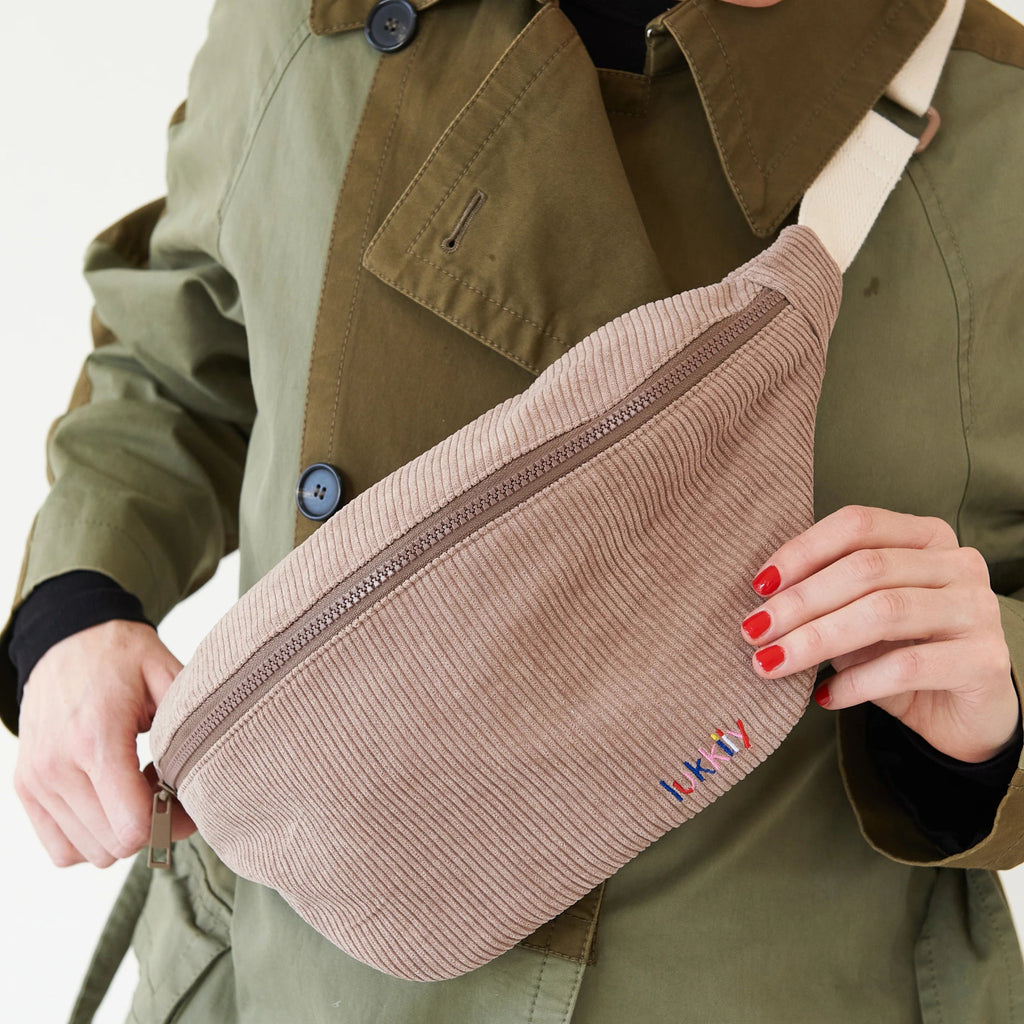 Lukkily - Waist Bag "Big Cord Sand"