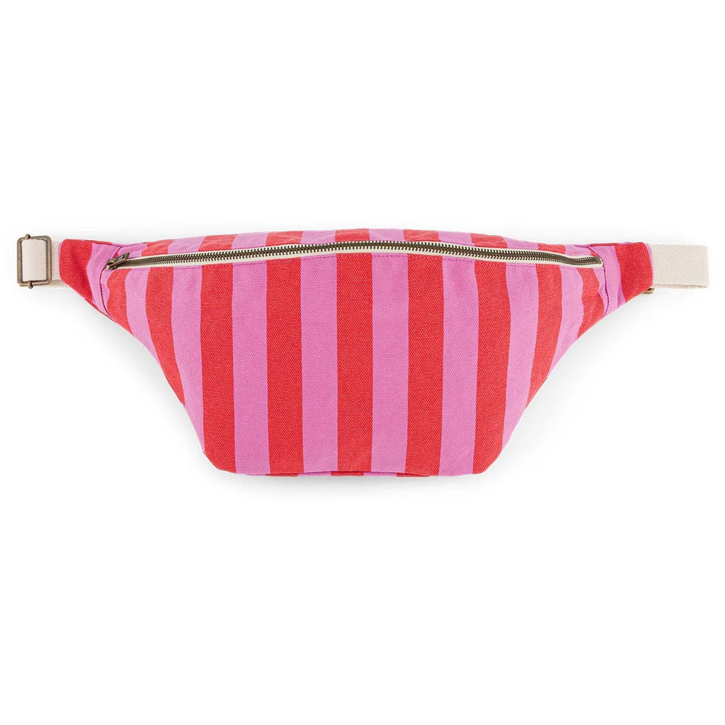 Rose in April - Waist Bag "Orchid / Red Stripes"