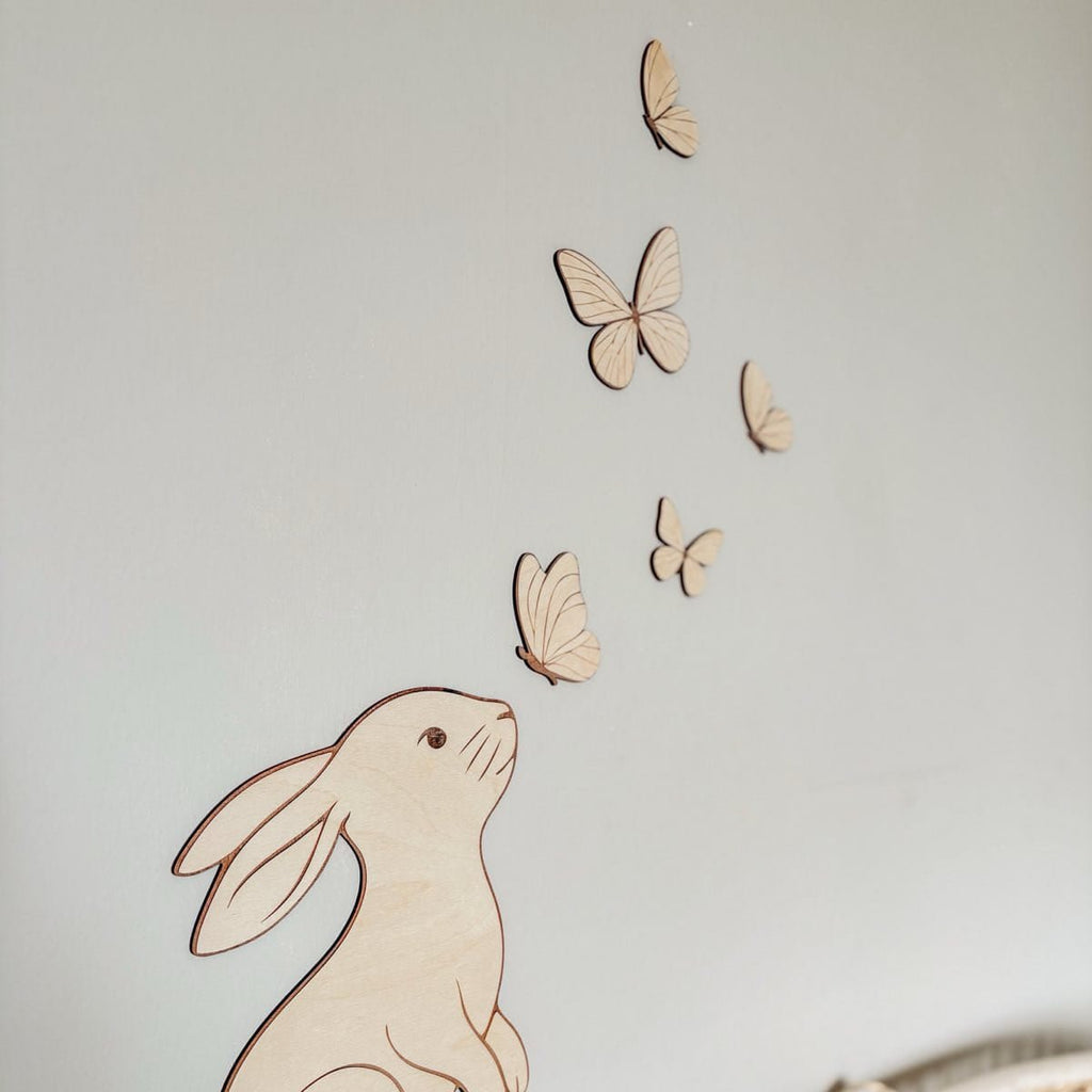 Be Wild Store - Wanddekoration "Schmetterlinge" 7 Stück