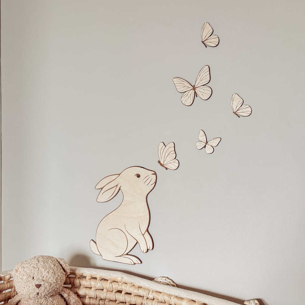 Be Wild Store - Wanddekoration "Schmetterlinge" 7 Stück