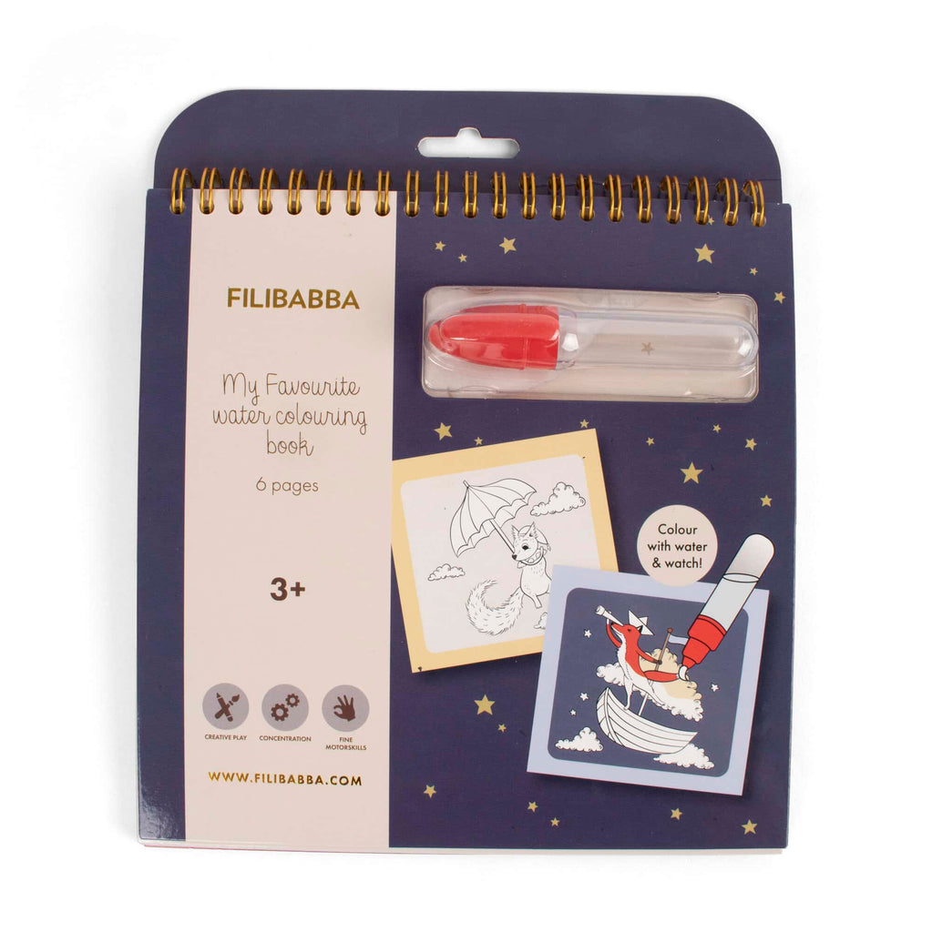 Filibabba - Wassermalbuch - Dreamy Adventurers