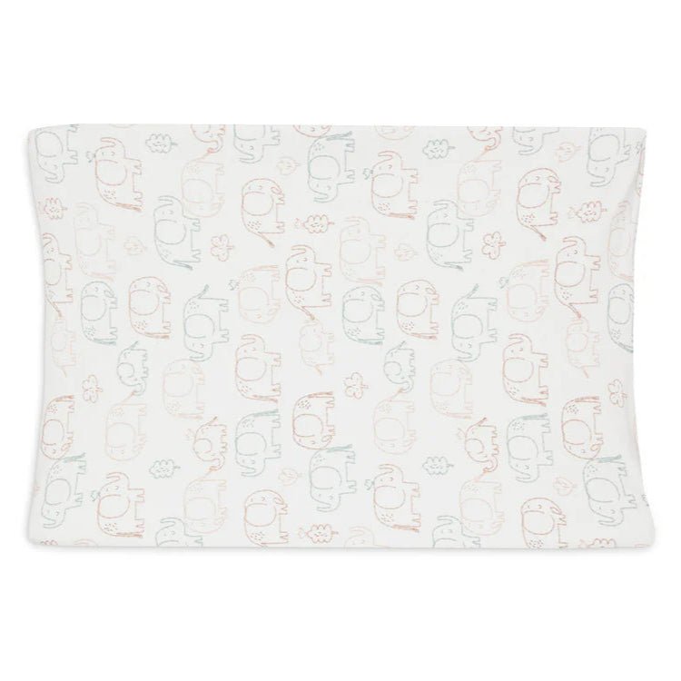 Jollein - Wickelauflagenbezug Jersey 50x70cm - Elephant Tales