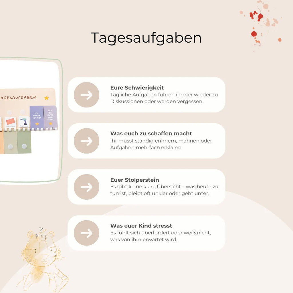 Wochenplaner A4 inkl. 3 Routinepläne Bunt inkl. 525 Symbole - Little Baby Pocket