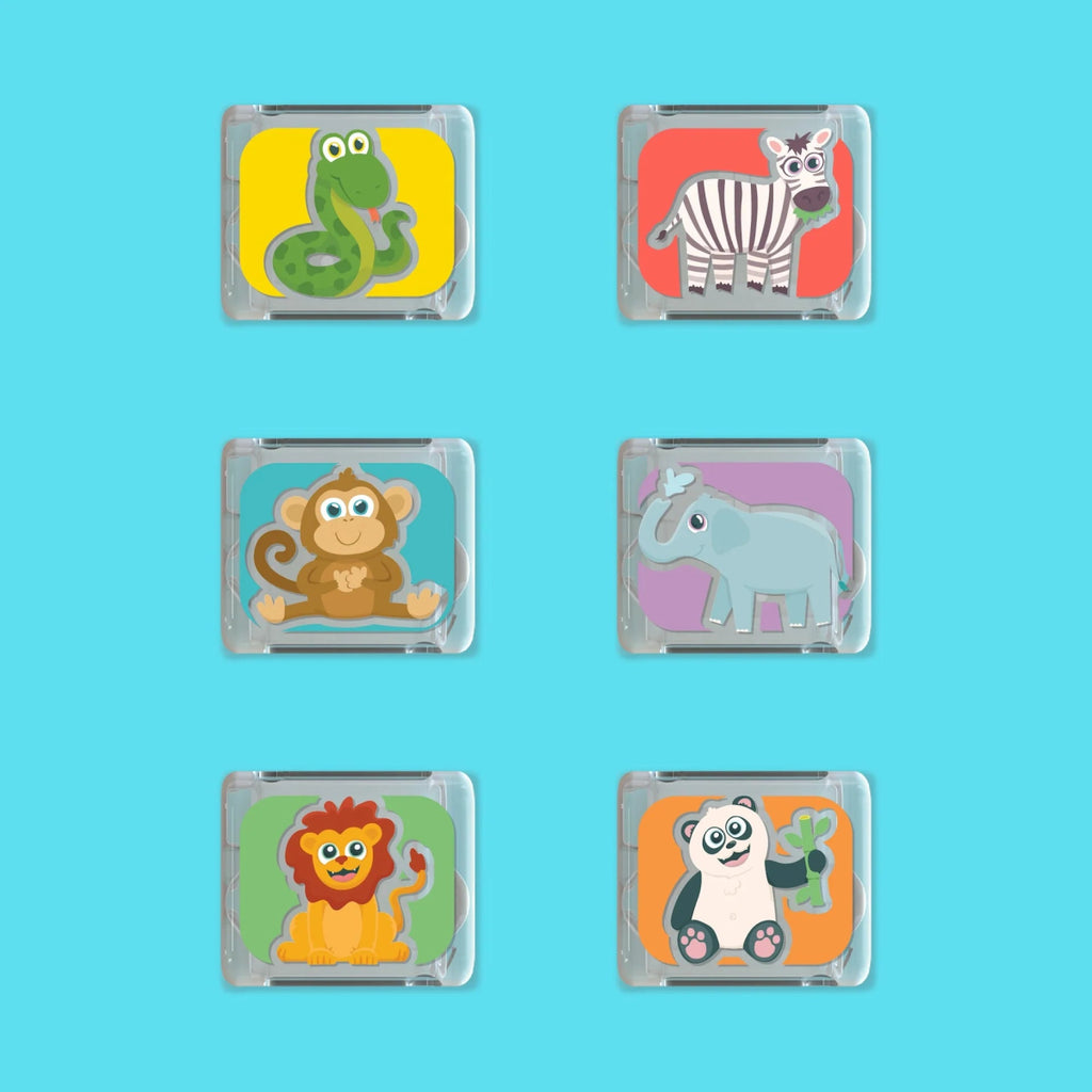 Zany Zoo Cubes - Sensorische leuchtende Würfel - Little Baby Pocket