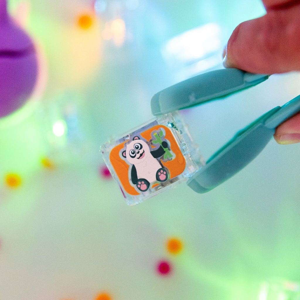 Zany Zoo Cubes - Sensorische leuchtende Würfel - Little Baby Pocket