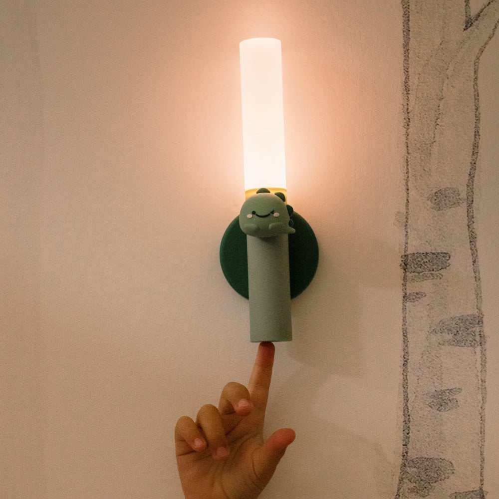 Zoo Light Dino - 3-in-1 Kinderlampe: Nachtlicht, Leselampe & Lauflicht - Little Baby Pocket