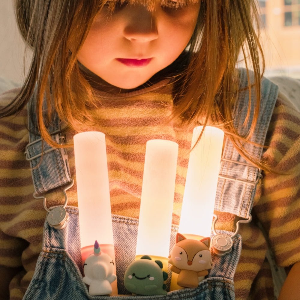 Zoo Light Fox - Fuchs 3-in-1 Kinderlampe: Nachtlicht, Leselampe & Lauflicht - Little Baby Pocket