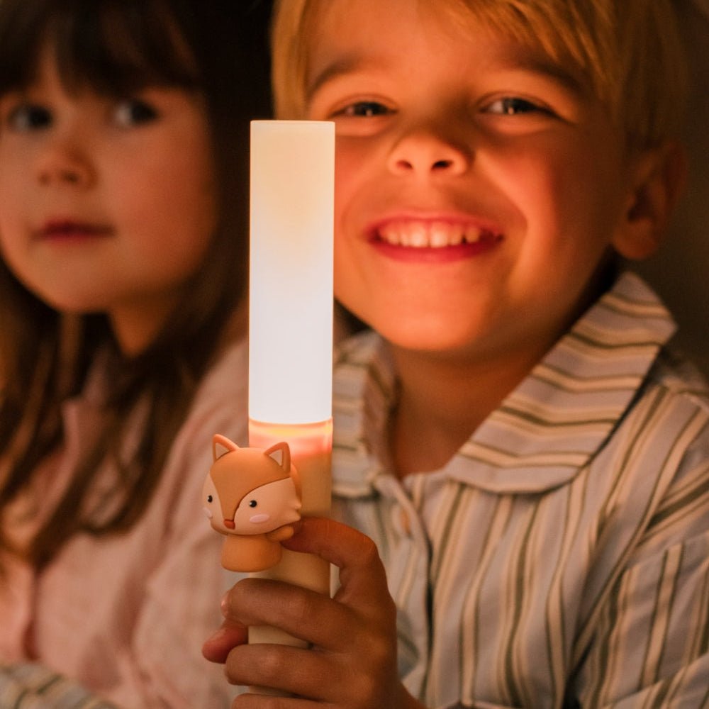 Zoo Light Fox - Fuchs 3-in-1 Kinderlampe: Nachtlicht, Leselampe & Lauflicht - Little Baby Pocket