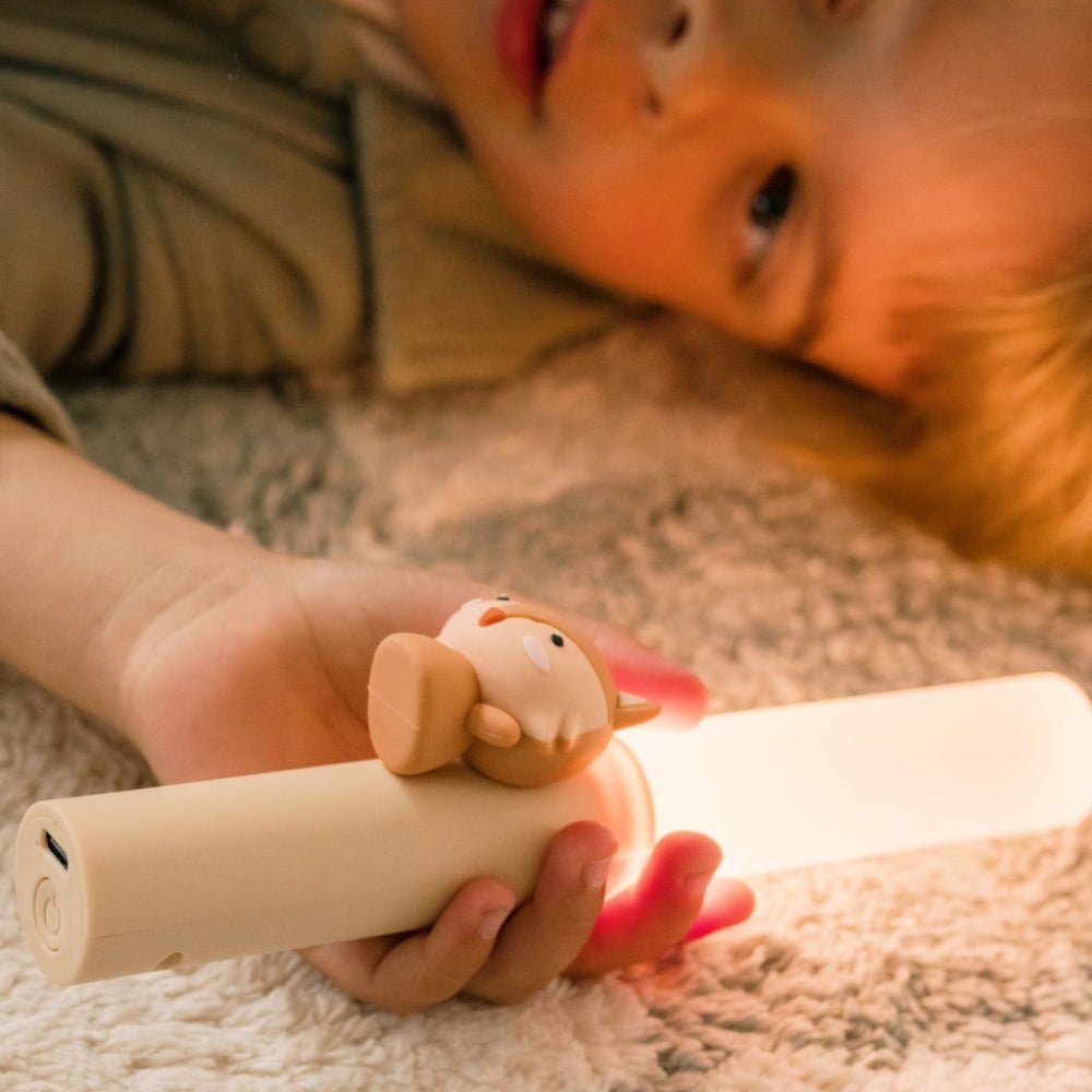Zoo Light Fox - Fuchs 3-in-1 Kinderlampe: Nachtlicht, Leselampe & Lauflicht - Little Baby Pocket