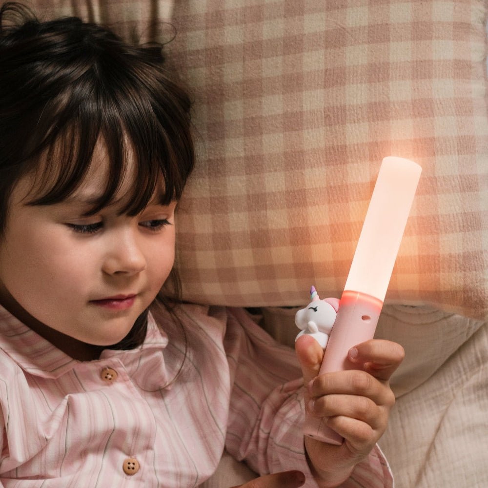 Zoo Light Unicorn - Einhorn 3-in-1 Kinderlampe: Nachtlicht, Leselampe & Lauflicht - Little Baby Pocket